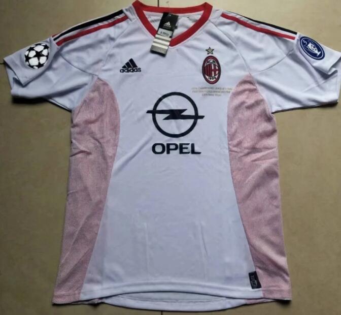 2002-03 AC Milan Retro Away Kit Soccer Jersey